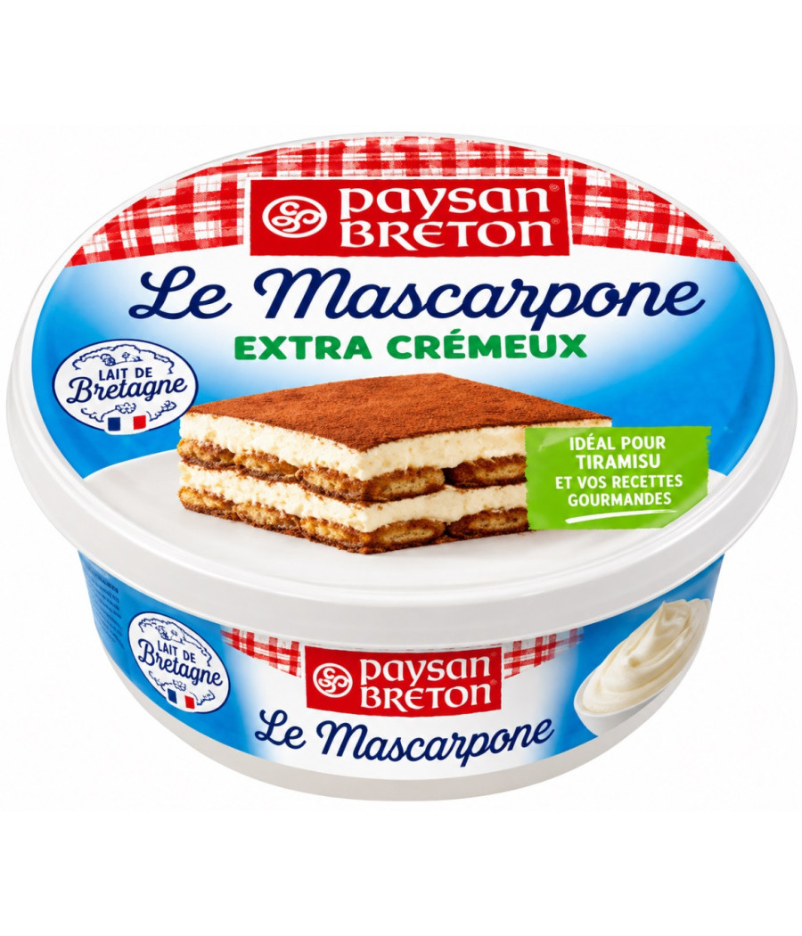 MASCARPONE EXTRA CREMEUX PAYSAN BRETON 250G