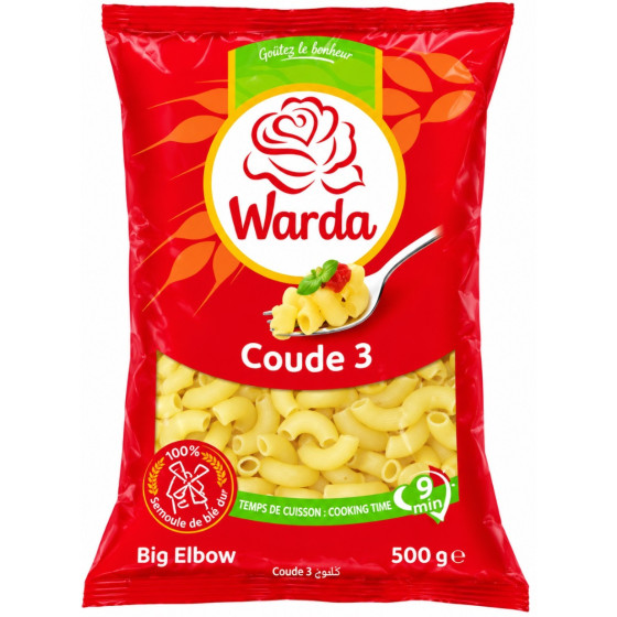 PATES COUDE 3 WARDA 500G