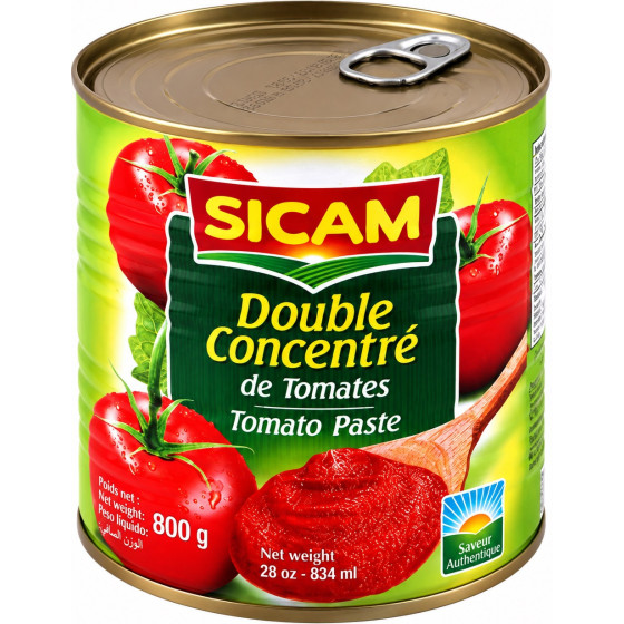 TOMATE DOUBLE CONCENTRE SICAM 400G