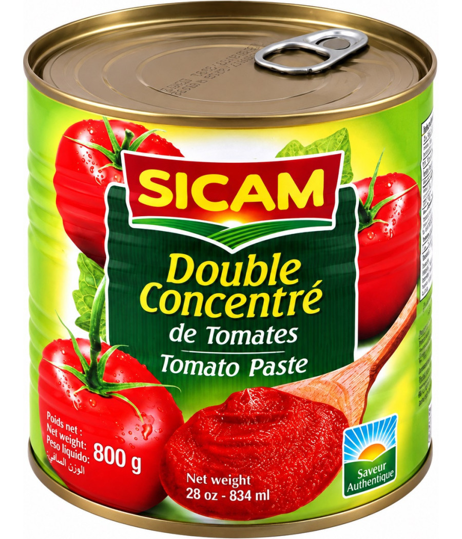 TOMATE DOUBLE CONCENTRE SICAM 400G