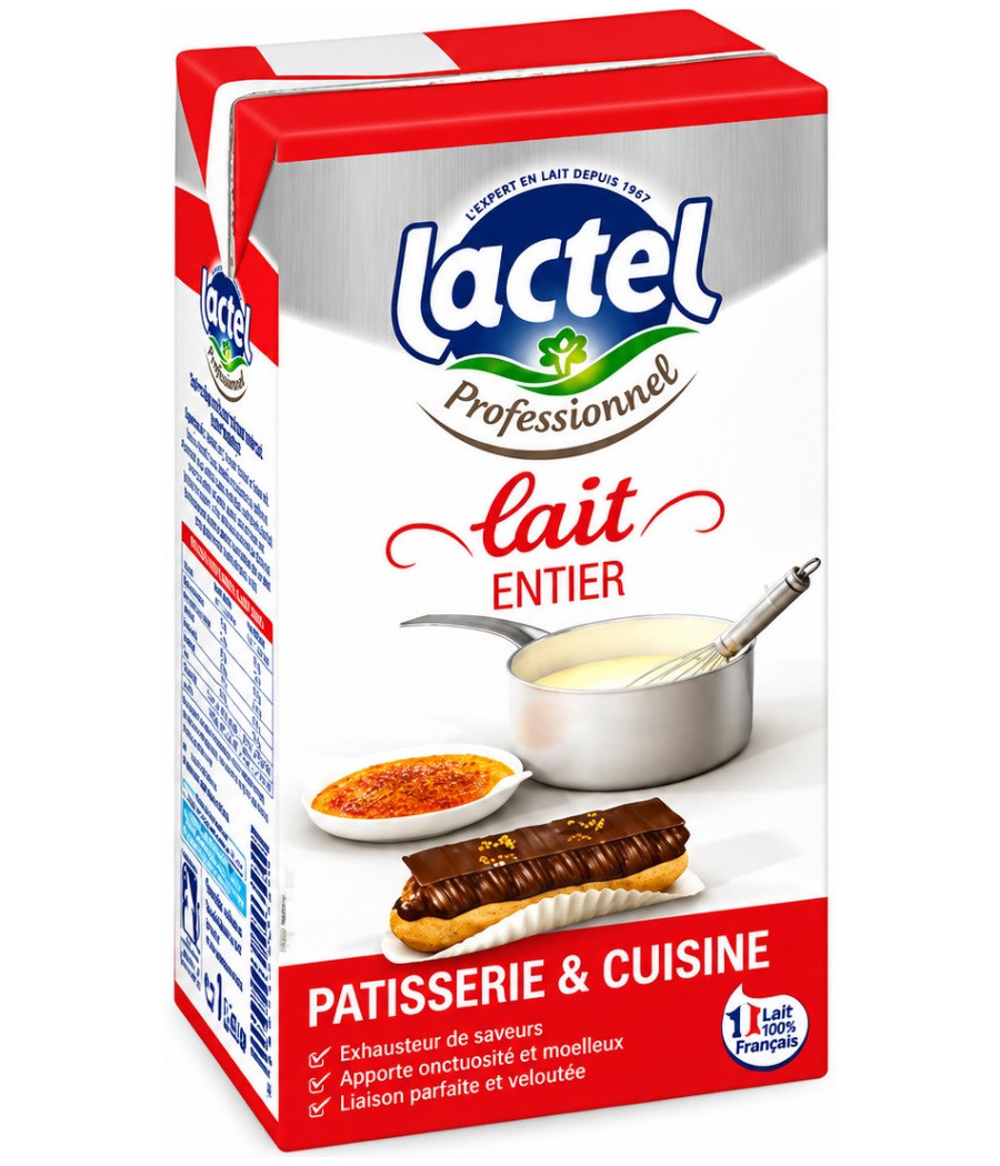 LAIT ENTIER STERILISE EVEN 1L