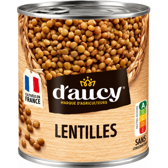 LENTILLES PREPAREE D'AUCY 530G