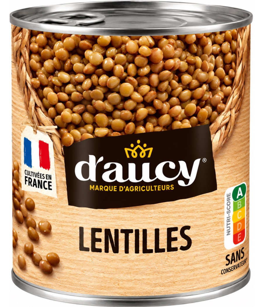 LENTILLES PREPAREE D'AUCY 530G