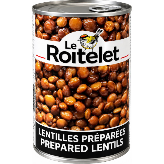 LENTILLES PREPAREES LE ROITELET 400G