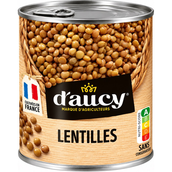 LENTILLES PREPAREES D'AUCY 530G