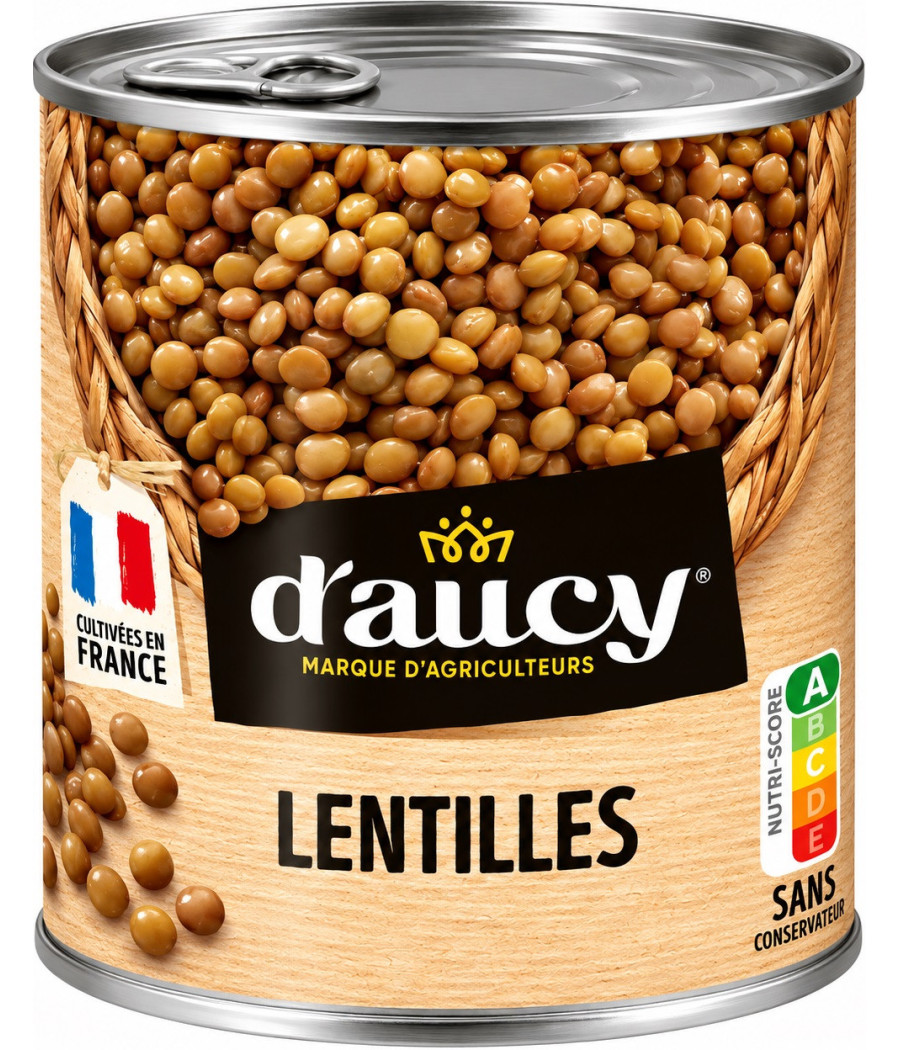 LENTILLES PREPAREES D'AUCY 530G