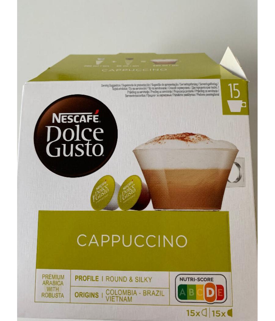 NESCAFE DOLCE GUSTO CAPPUCCINO X30 CAPSULES