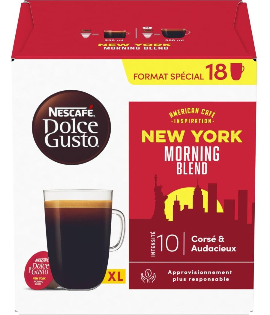 NESCAFE DOLCE GUSTO NEW YORK  X18 CAPSULES