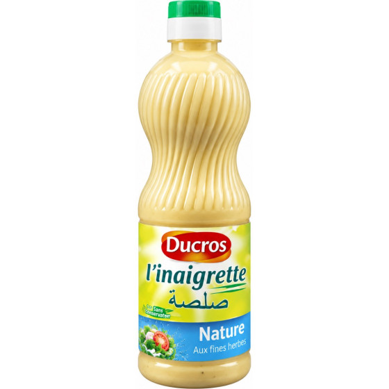 VINAIGRETTE NATURE DUCROS 500ML