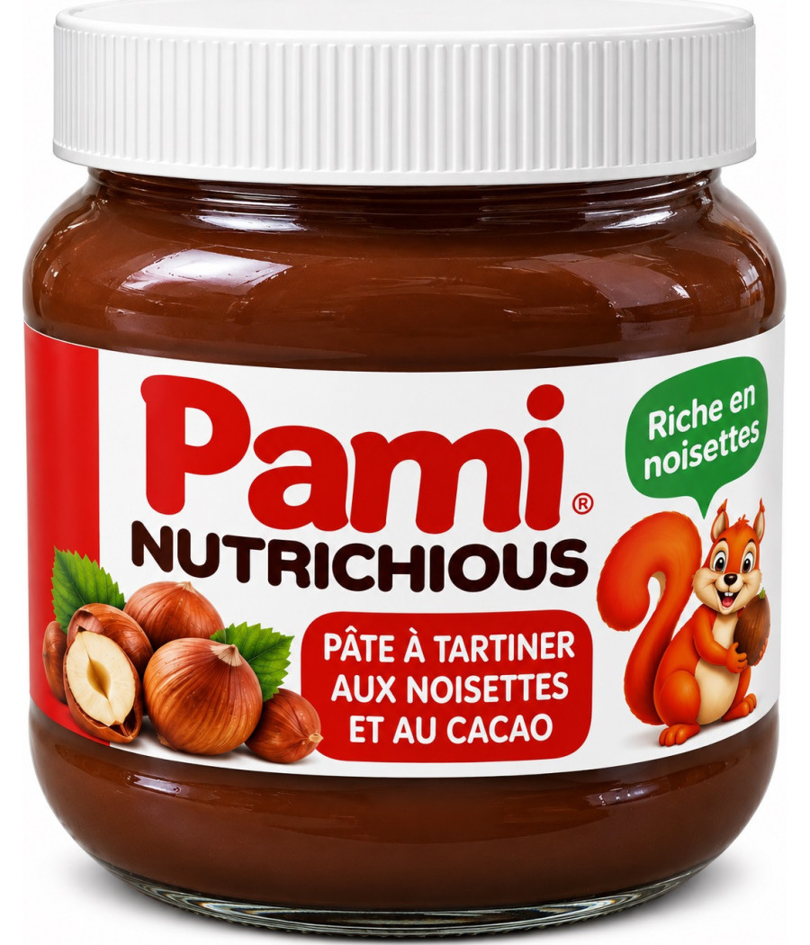 PATE A TARTINER PARMI NUTRICHIOUS 700G
