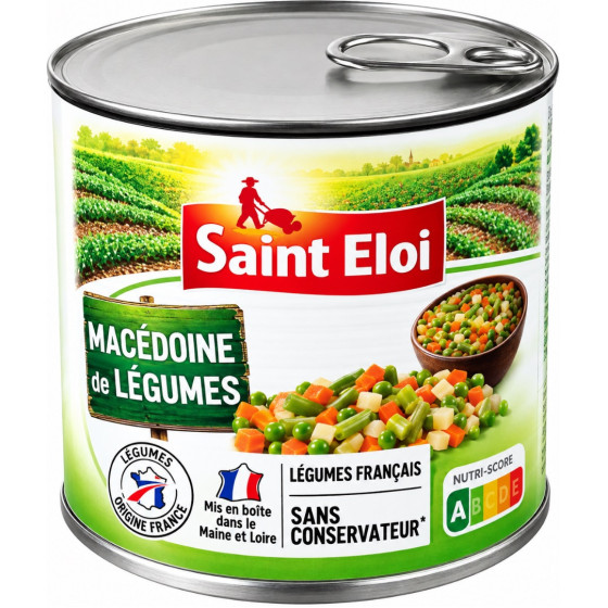 MACEDOINE DE LEGUMES  SAINT ELOI 1/2 400 G