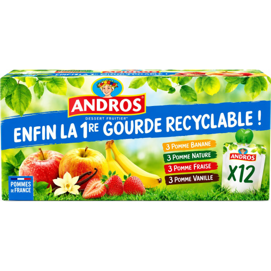 COMPOTE A BOIRE ANDROS 12X90G