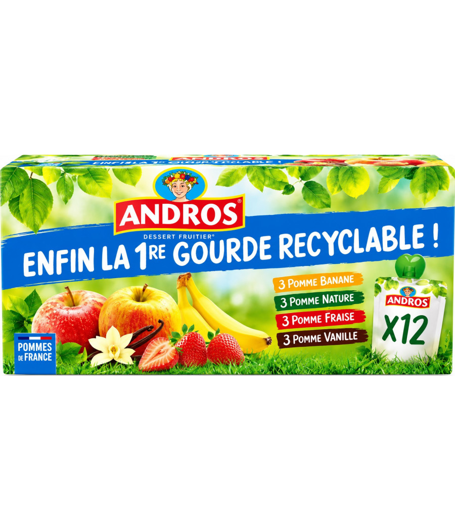 COMPOTE A BOIRE ANDROS 12X90G