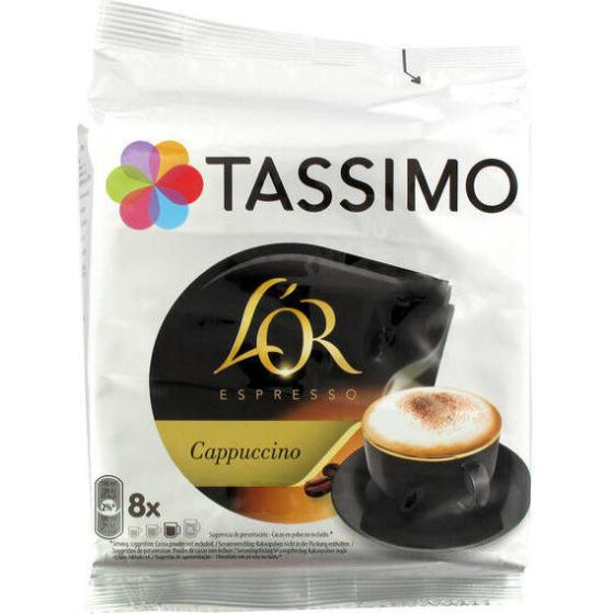 CAFE L'OR ESPRESSO CAPPUCCINO TASSIMO 8 CAPSULES