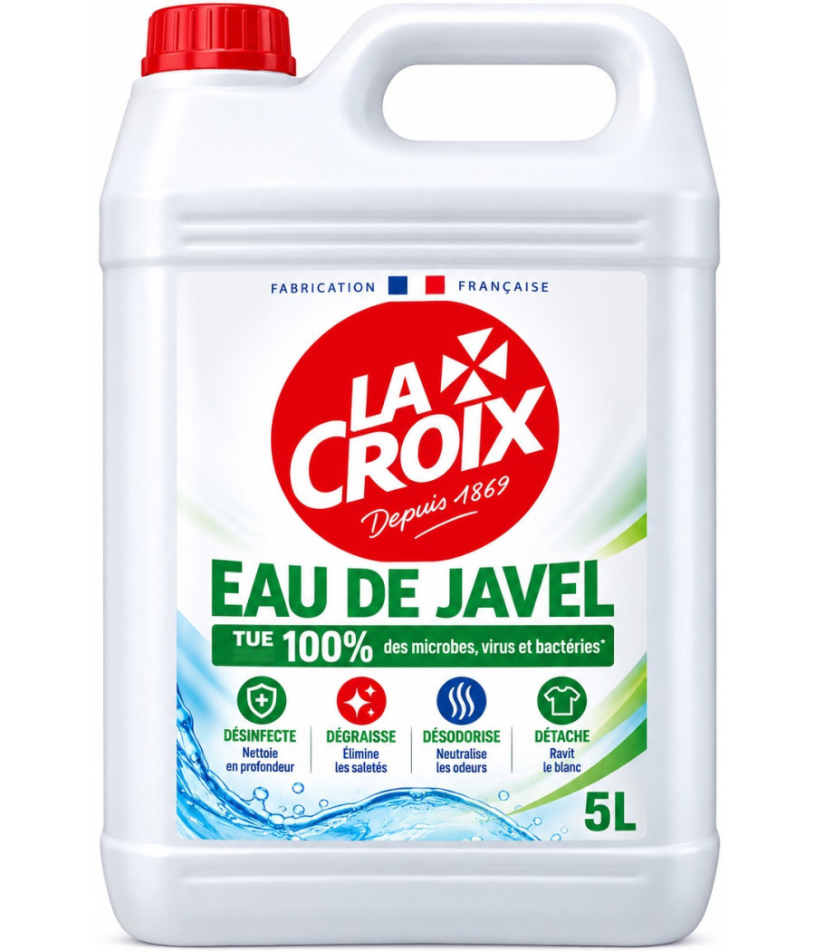 EAU DE JAVEL CLASSIQUE LA CROIX 5L