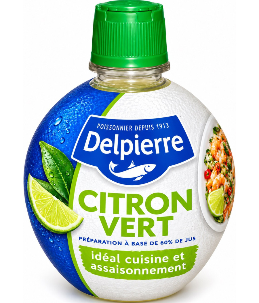 JUS DE CITRON VERT DELPIERRE 20CL