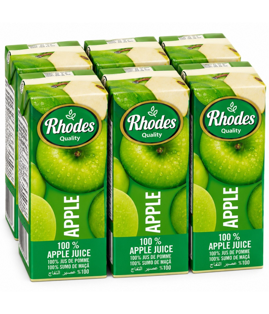 JUS DE POMME RHODES 6X20CL