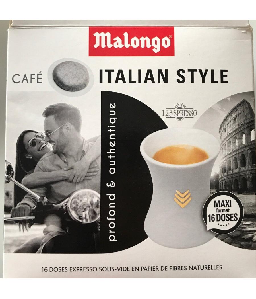 CAFE MALONGO ITALIAN STYLE 16 DOSSETTES