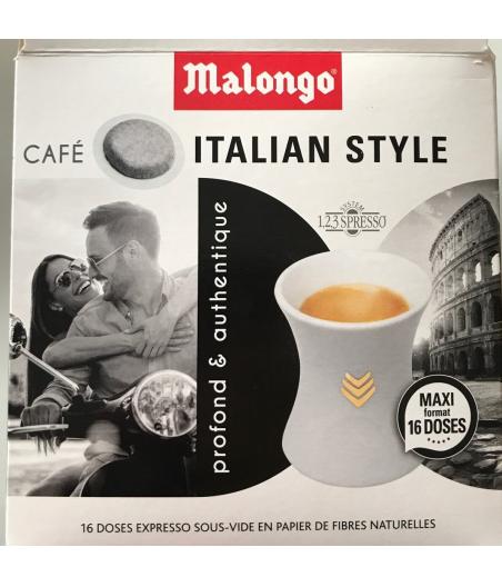 CAFE MALONGO ITALIAN STYLE 16 DOSSETTES