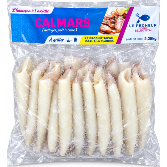 CALMARS ENCORNET TUBE CONGELE 2,25KG