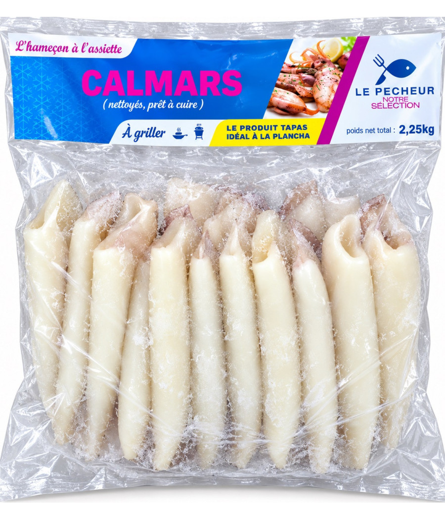 CALMARS ENCORNET TUBE CONGELE 2,25KG