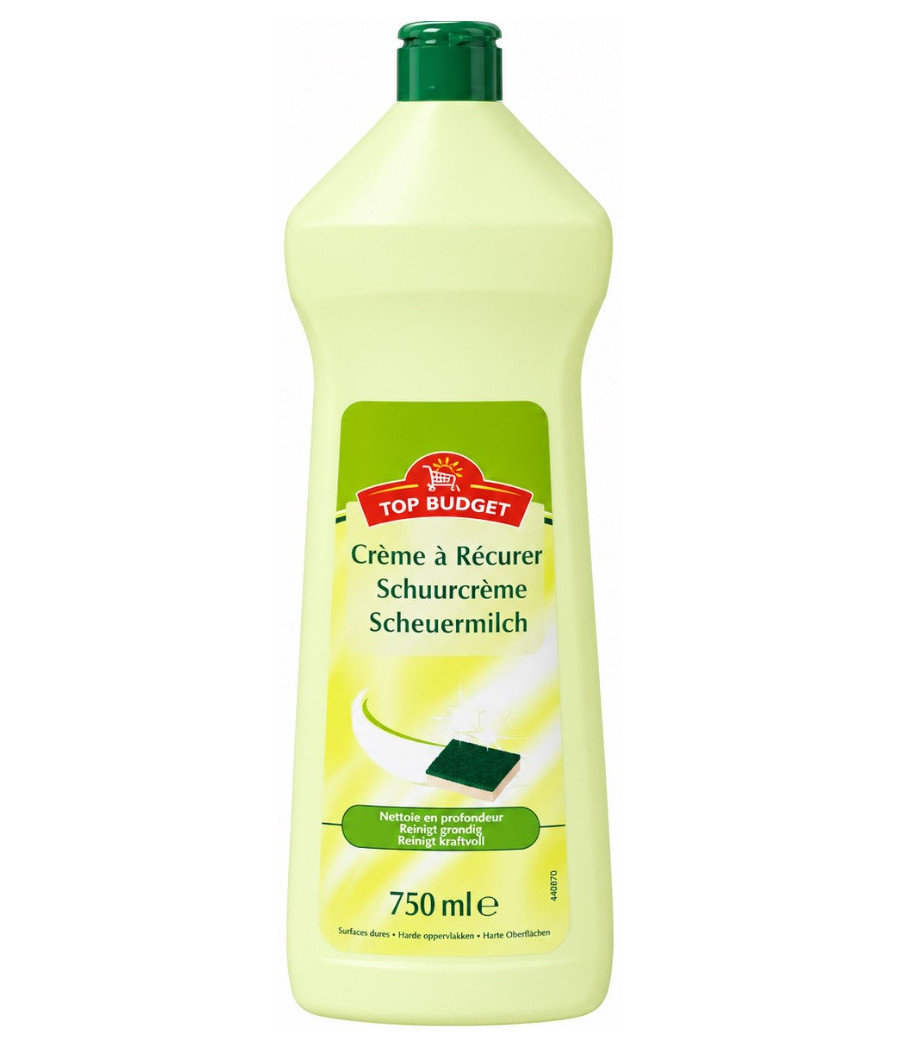 CREME A RECURER CITRON TOP BUDGET 750ML