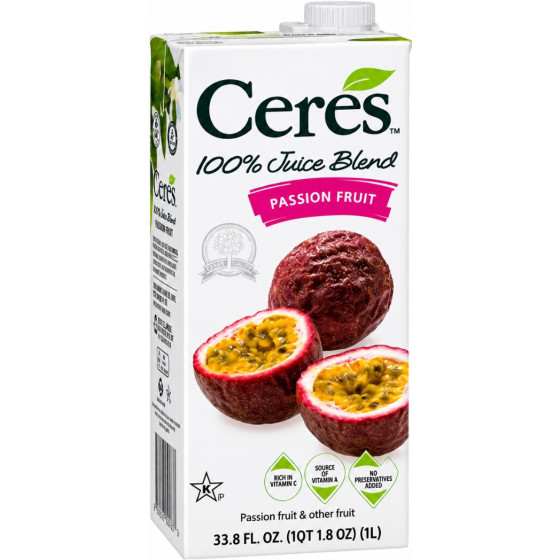 JUS DE FRUITS LA PASSION 100% FRUIT CERES  1L