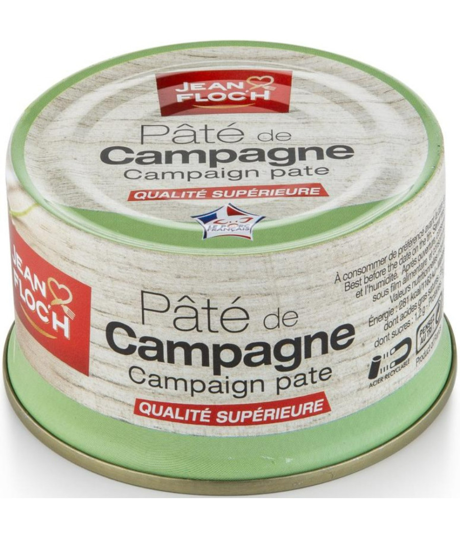 PATE DE CAMPAGNE JEAN FLOCH 130G