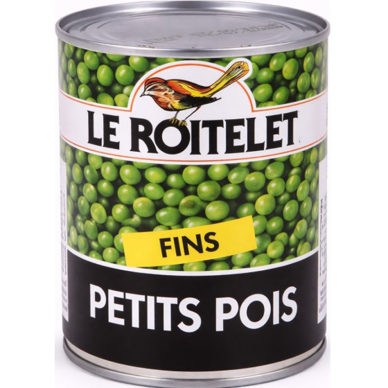 PETITS POIS PEAS LE ROITELET 800G