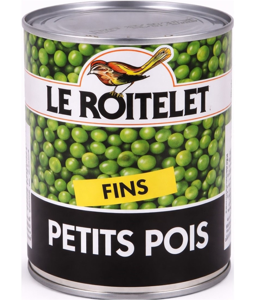 PETITS POIS PEAS LE ROITELET 800G