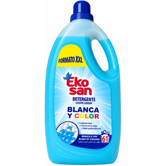 LESSIVE LIQUIDE LINGE BLANC EKOSAN 4L