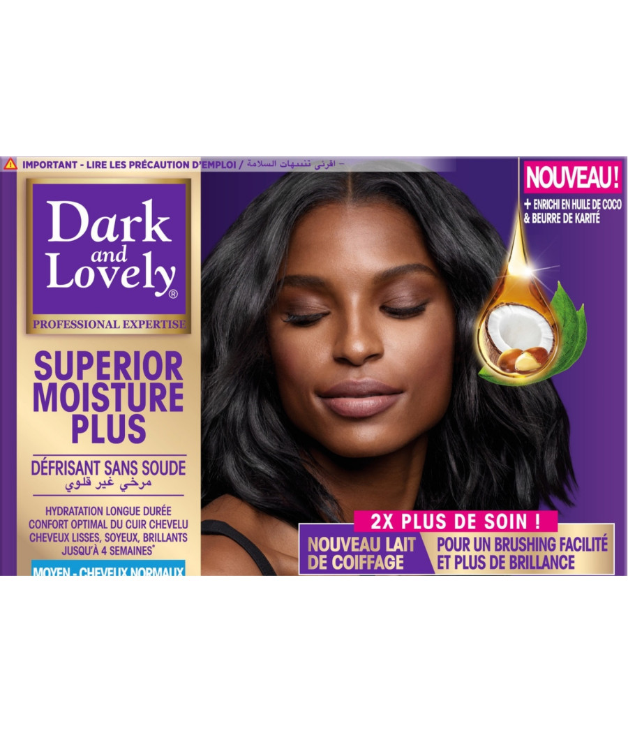 CREME DEFRISANT SANS SOUDE CHEVEUX NORMAUX DARK AND LOVELY