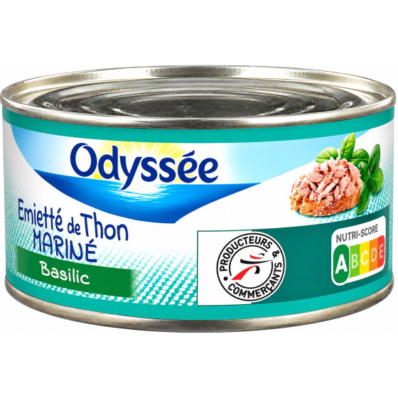 MIETTES DE THON BASILIC ODYSSE 102G