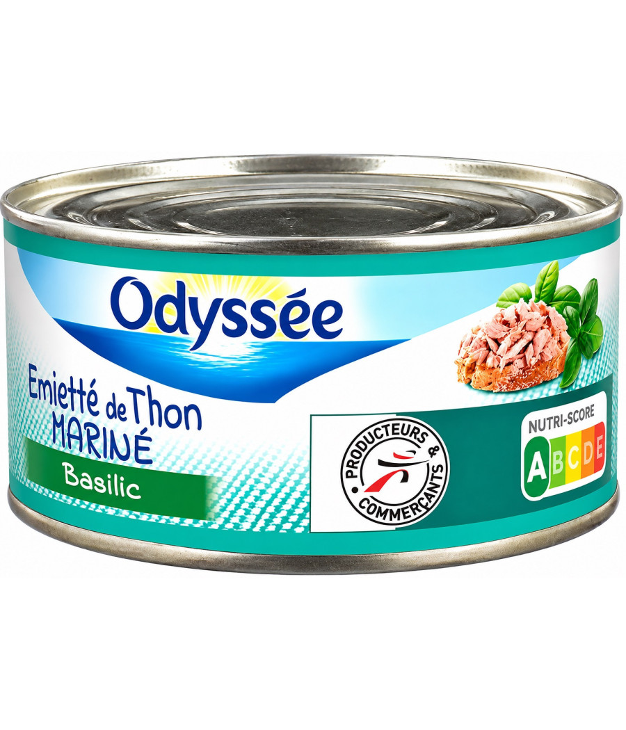 MIETTES DE THON BASILIC ODYSSE 102G