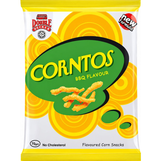 CHIPS BBQ CORNTOS 70G