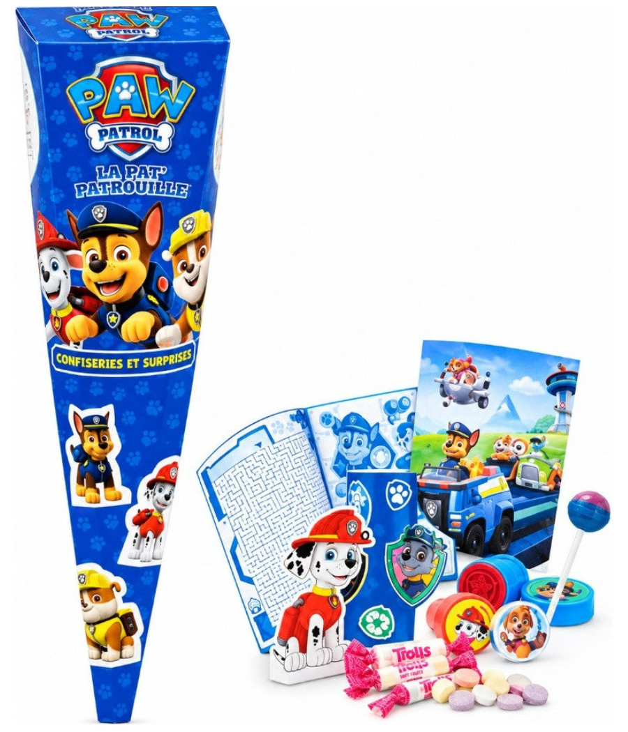 POCHETTE SURPRISE PAT PATROUILLE FIZZY 30G