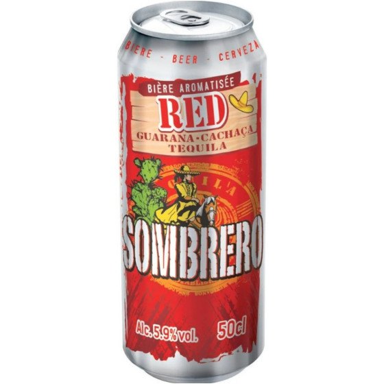 BIERE FRUITS ROUGES SOMBRERO 50CL