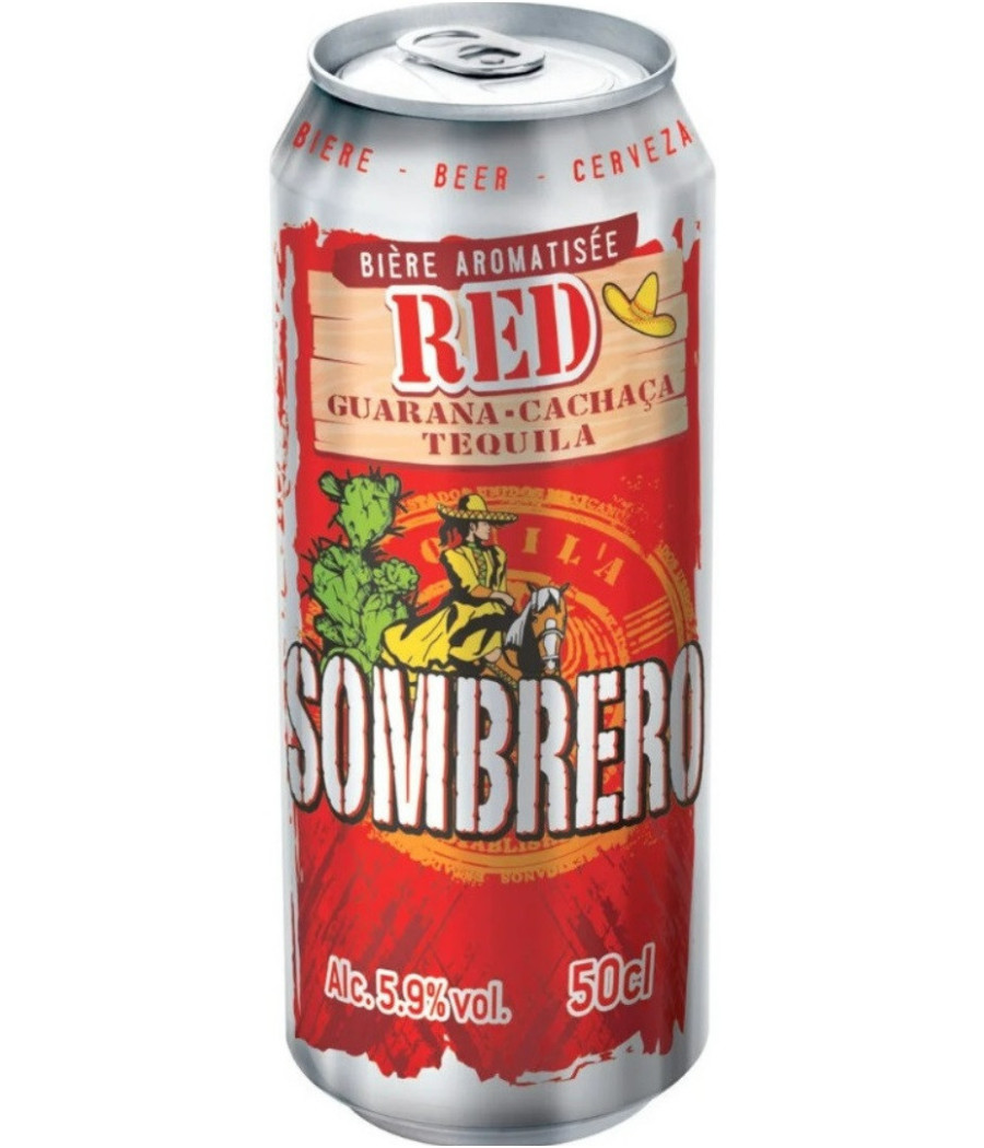 BIERE FRUITS ROUGES SOMBRERO 50CL