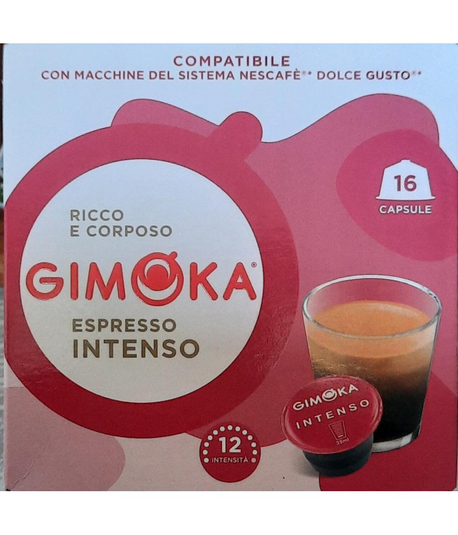 CAFE GIMOKA EXPRESSO INTENSE 16 CAPSULES