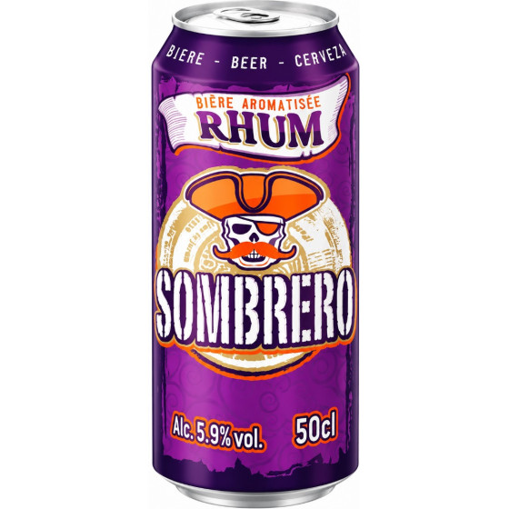 BIERE AU RHUM SOMBRERO 50CL