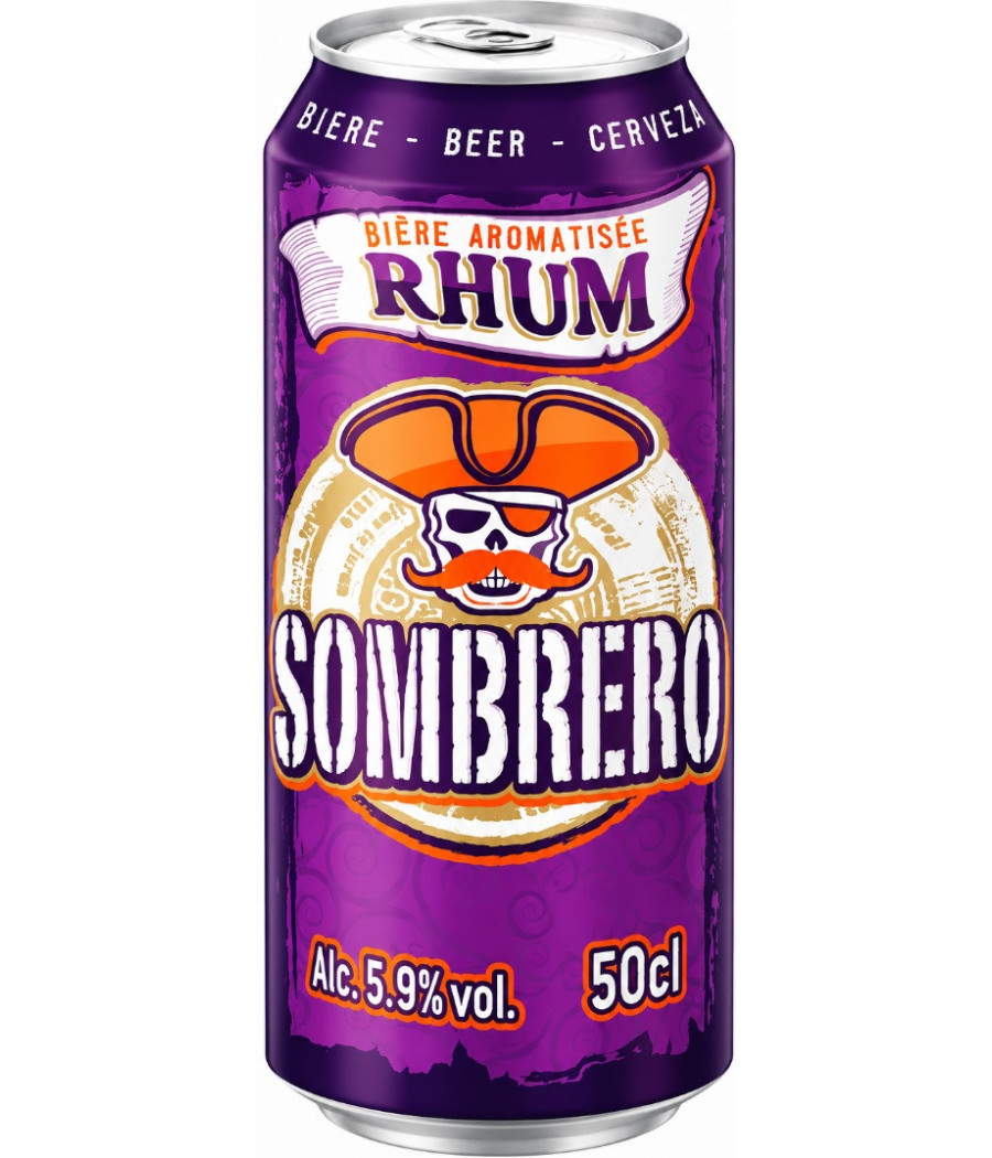 BIERE AU RHUM SOMBRERO 50CL