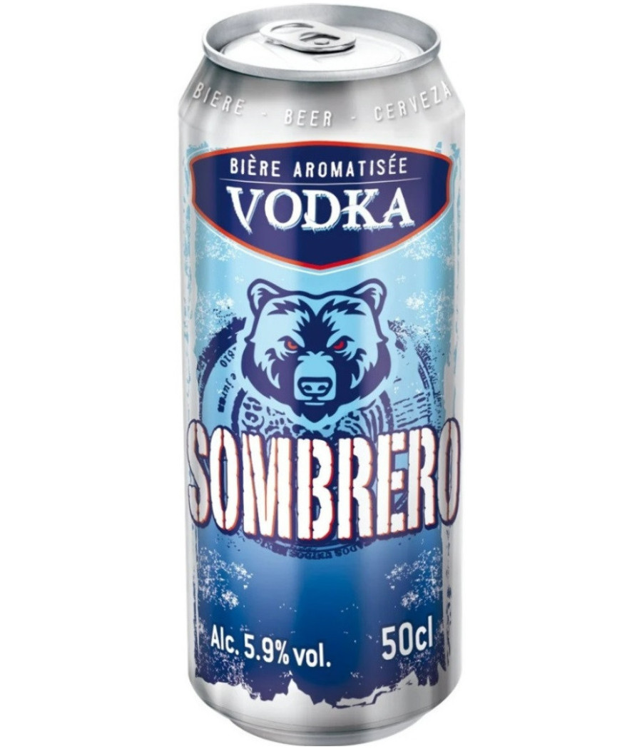 BIERE A BASE DE VODKA SOMBRERO 50CL