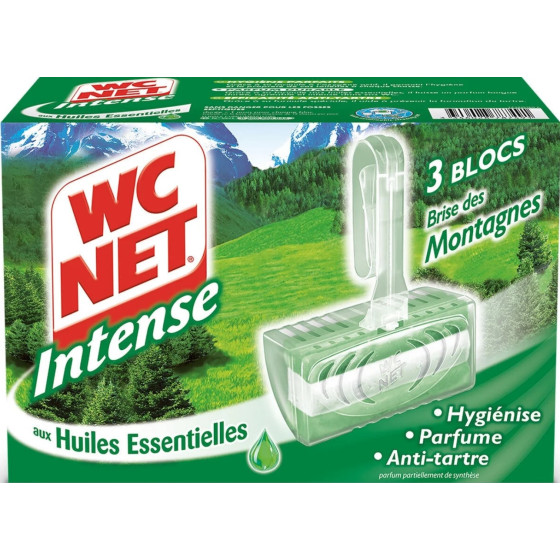 BLOC WC AUX HUILE ESSENTELES WC NET 3X34G