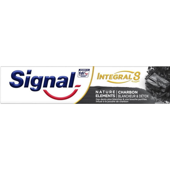 DENTIFRICE CHARBON INTEGRAL DETOX SIGNAL 75ML