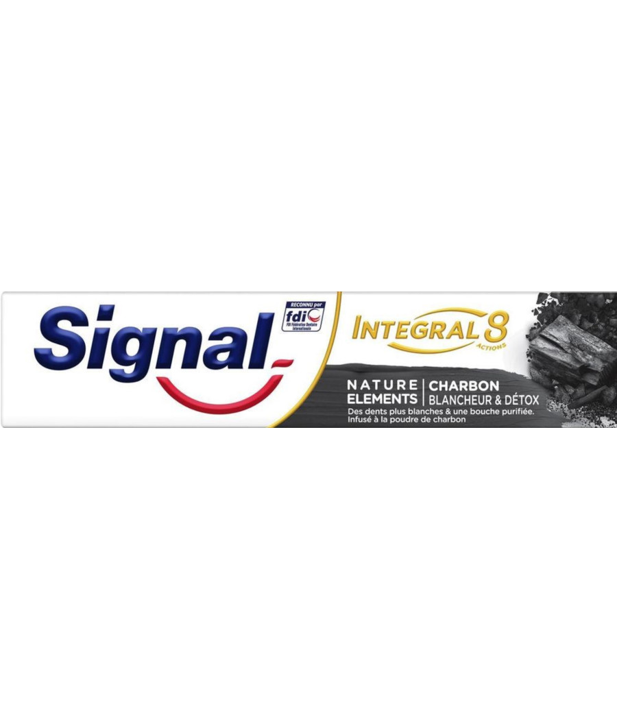 DENTIFRICE CHARBON INTEGRAL DETOX SIGNAL 75ML