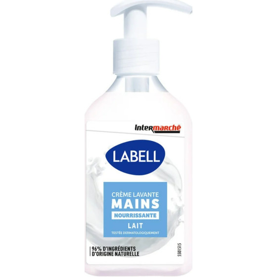 CREME LAVANTE MAINS LAIT LABELL 300ML