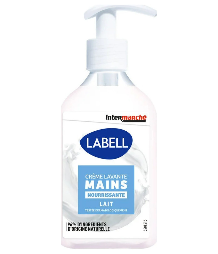 CREME LAVANTE MAINS LAIT LABELL 300ML