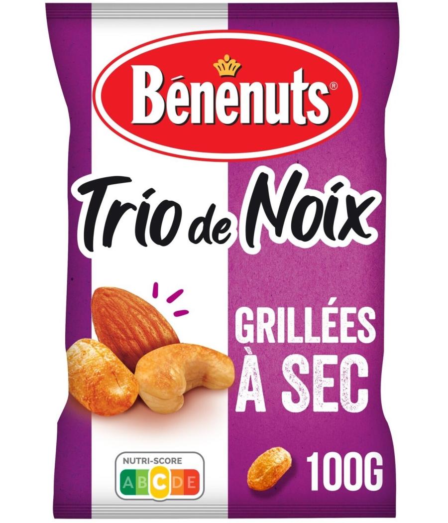 NOIX BENENUTS TRIO DE NOIX GRILLEES A SEC 100G
