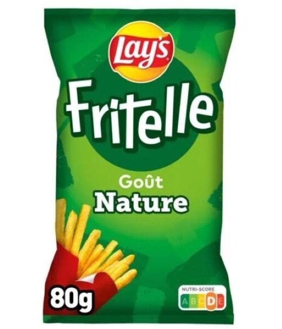CHIPS LAYS FRITELLE GOUT NATURE 80 G