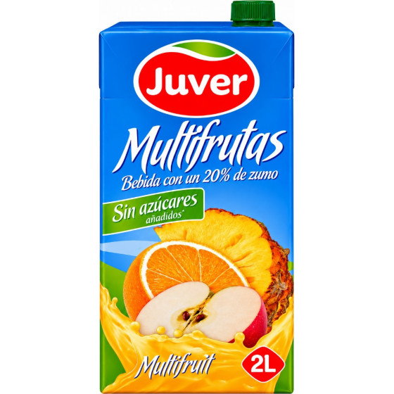 JUS MULTIFRUITS JUVER 2L